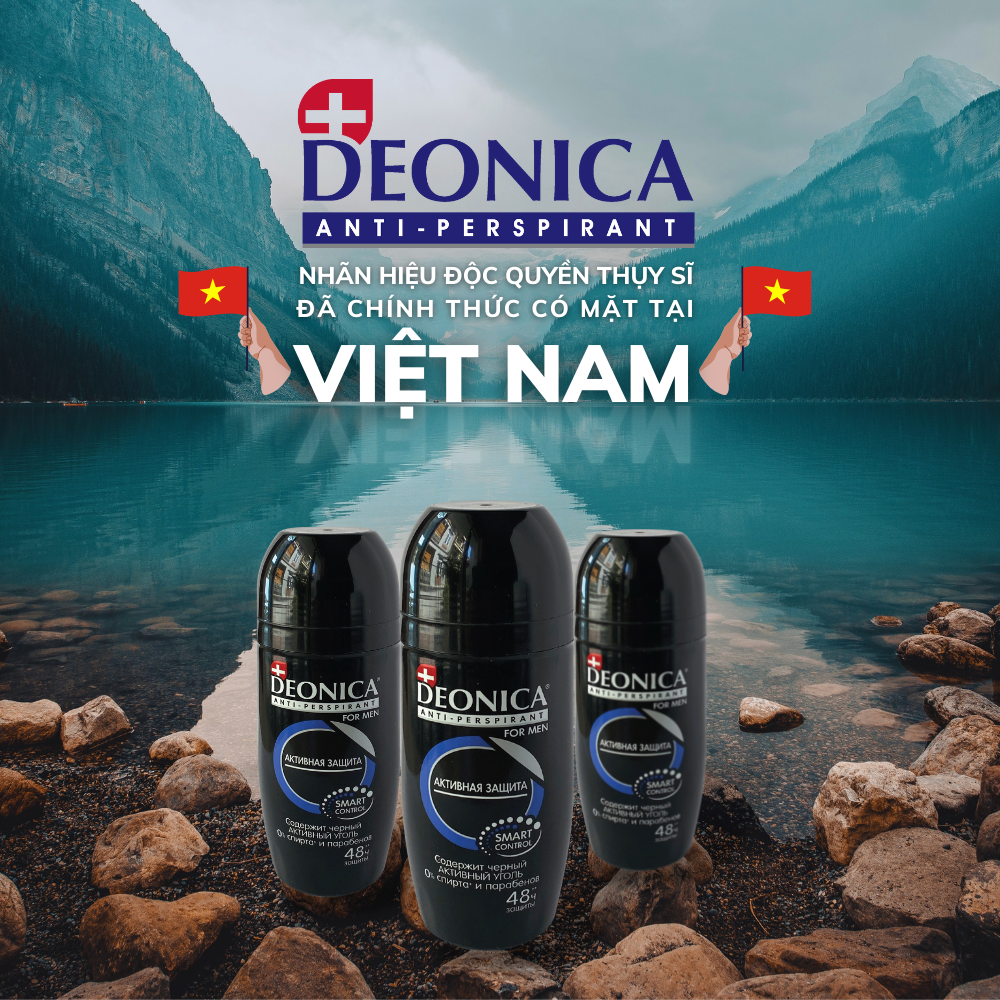 Lăn khử mùi Deonica có mặt tại Việt Nam